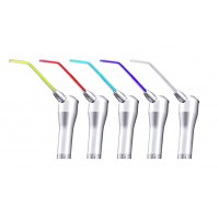 3D Dental Crystal Tip Type Air/Water Tips Plastic Core Rainbow 1600/Pk